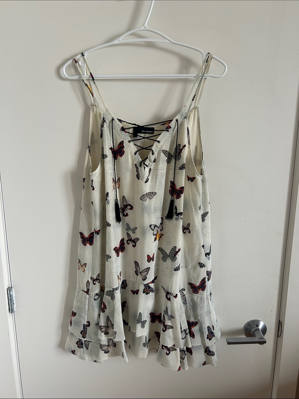 The Kooples Silk Butterfly Dress